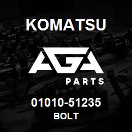 01010-51235 Komatsu BOLT | AGA Parts