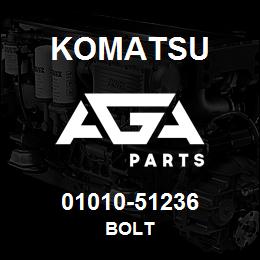 01010-51236 Komatsu BOLT | AGA Parts
