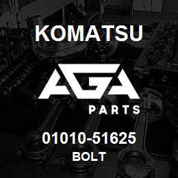 01010-51625 Komatsu BOLT | AGA Parts