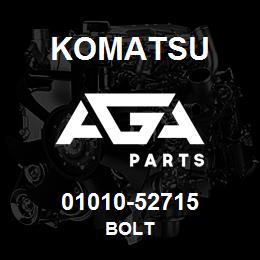 01010-52715 Komatsu BOLT | AGA Parts