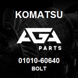 01010-60640 Komatsu BOLT | AGA Parts