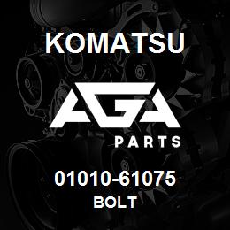 01010-61075 Komatsu BOLT | AGA Parts