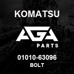 01010-63096 Komatsu BOLT | AGA Parts