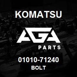 01010-71240 Komatsu BOLT | AGA Parts