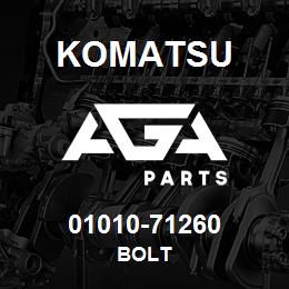 01010-71260 Komatsu BOLT | AGA Parts