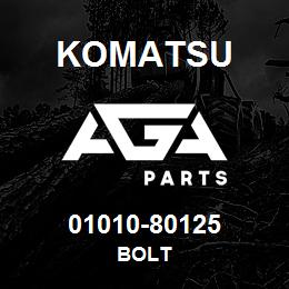 01010-80125 Komatsu BOLT | AGA Parts