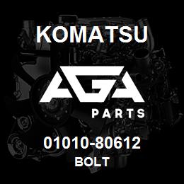 01010-80612 Komatsu BOLT | AGA Parts