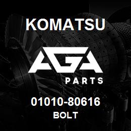 01010-80616 Komatsu BOLT | AGA Parts