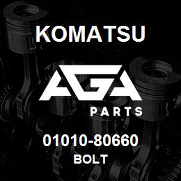 01010-80660 Komatsu BOLT | AGA Parts