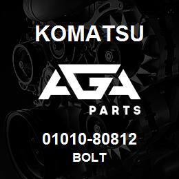 01010-80812 Komatsu BOLT | AGA Parts