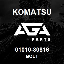 01010-80816 Komatsu BOLT | AGA Parts