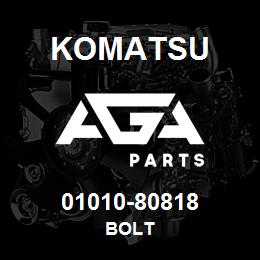 01010-80818 Komatsu BOLT | AGA Parts