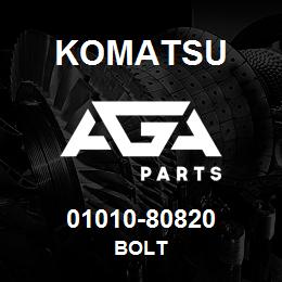 01010-80820 Komatsu BOLT | AGA Parts
