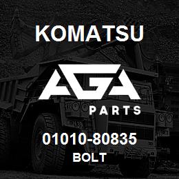01010-80835 Komatsu BOLT | AGA Parts