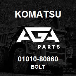 01010-80860 Komatsu BOLT | AGA Parts