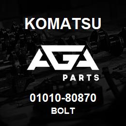 01010-80870 Komatsu BOLT | AGA Parts