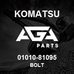 01010-81095 Komatsu BOLT | AGA Parts