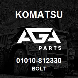 01010-812330 Komatsu BOLT | AGA Parts