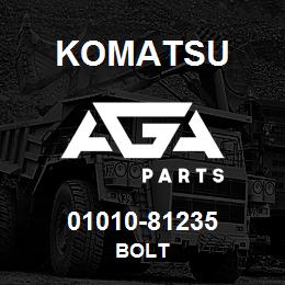 01010-81235 Komatsu BOLT | AGA Parts