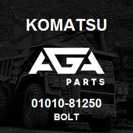 01010-81250 Komatsu BOLT | AGA Parts
