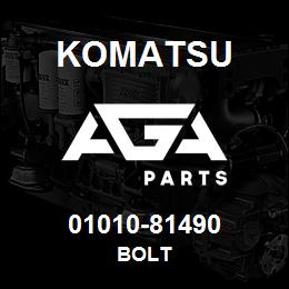 01010-81490 Komatsu BOLT | AGA Parts