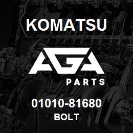 01010-81680 Komatsu BOLT | AGA Parts