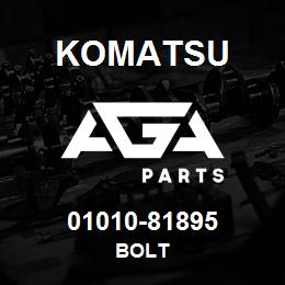 01010-81895 Komatsu BOLT | AGA Parts