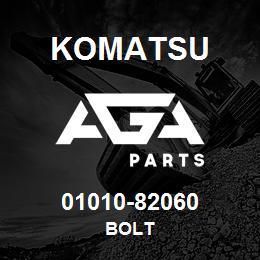 01010-82060 Komatsu BOLT | AGA Parts