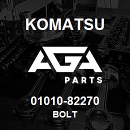 01010-82270 Komatsu BOLT | AGA Parts