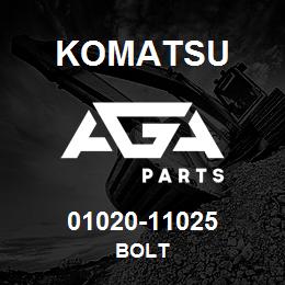 01020-11025 Komatsu BOLT | AGA Parts