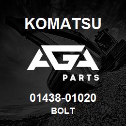 01438-01020 Komatsu BOLT | AGA Parts
