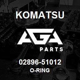 02896-51012 Komatsu O-RING | AGA Parts
