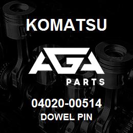 04020-00514 Komatsu DOWEL PIN | AGA Parts