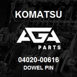 04020-00616 Komatsu DOWEL PIN | AGA Parts
