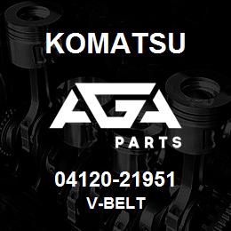04120-21951 Komatsu V-BELT | AGA Parts