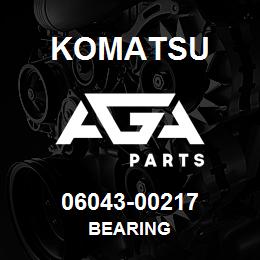 06043-00217 Komatsu BEARING | AGA Parts