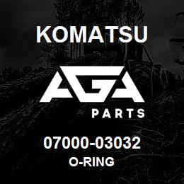 07000-03032 Komatsu O-RING | AGA Parts
