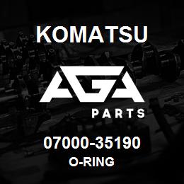 07000-35190 Komatsu O-RING | AGA Parts