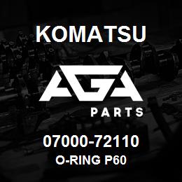 07000-72110 Komatsu O-RING P60 | AGA Parts