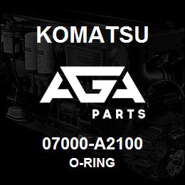 07000-A2100 Komatsu O-RING | AGA Parts