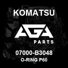 07000-B3048 Komatsu O-RING P60 | AGA Parts