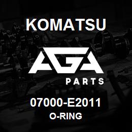 07000-E2011 Komatsu O-RING | AGA Parts