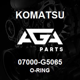 07000-G5065 Komatsu O-RING | AGA Parts
