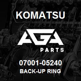 07001-05240 Komatsu BACK-UP RING | AGA Parts