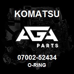 07002-52434 Komatsu O-RING | AGA Parts