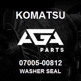 07005-00812 Komatsu WASHER SEAL | AGA Parts