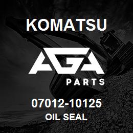 07012-10125 Komatsu OIL SEAL | AGA Parts