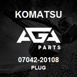 07042-20108 Komatsu PLUG | AGA Parts