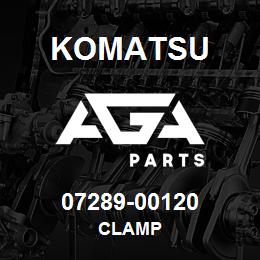 07289-00120 Komatsu CLAMP | AGA Parts