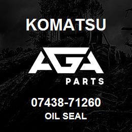 07438-71260 Komatsu OIL SEAL | AGA Parts